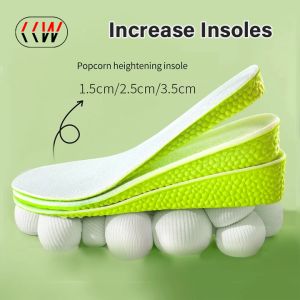 CCW 1Pair 3.5CM Invisible Height Increase Insole Cushion Height Lift Adjustable Soft Shoe Insert Men Women Breathable Taller Support Feet Pad