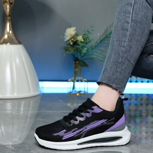 LURAD Sepatu PU Sepatu Wanita Sepatu Cewek Bertali Sneakers Wanita Sepatu Ideal Sepatu Populer SF304