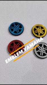 Emblem logo Yamaha Timbul Garputala 3D Akrilik Motor Variasi NMAX Mio Xmax Aerox Rxking