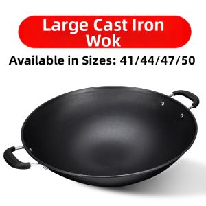 Rust-resistant Durable Round Bottom Wok