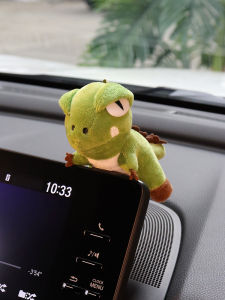 Creative Cute Cartoon Dinosaur Car Center Console Display Screen Decorations Automobile Interior Decoration Accessories