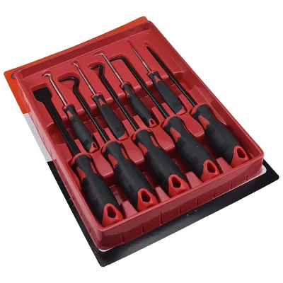 9-Piece Set Oil Seal Wrench Oil Seal Installation And Removal Tool Puller Assorted O-Ring Pad Hook Auto Repair Hand Tools