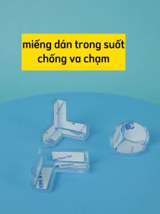 Bịt góc bàn trong suốt silicon siêu an toàn cho bé N019