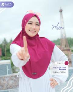 HIJAB DAFFI MAHIRA SERIES Hijab instan bahan jersey adem tebal model dan warna baru || jilbab tali dengan aksen tali hidup || kerudung super nyaman berbahan lembut jersey tebal dan adem