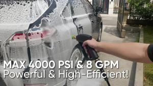 YAMATIC Pressure Washer Gun and Wand with 5 Spray Nozzles M22-14mm & M22-15mm Fitting Replacement for Ryobi Karcher Greenworks Craftsman Troy bilt Power Washers 4000 PSI