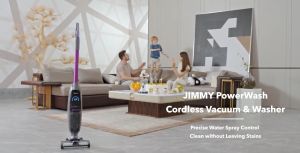 JIMMY HW8 Pro Power Wash Cordless Smart Vacuum Cleaner and Washer Wet Dry Self Cleaning LED Display Mop Vacuum Household