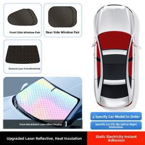 HELLOLEIBOO | Sun Protection Privacy Shade for Side Windows and Windshield