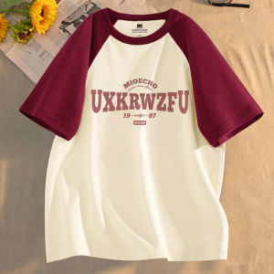 Spring Summer New Arrival Kids T-Shirt Loose Fit Cartoon Print Short Sleeve round Neck Cotton Casual Top for Girls