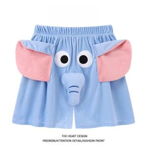 Elephant Trunk Shortening Shorts Mens Underwear High Waist Polyester Fiber Youth Suitable Funny Gift for Boyfriend