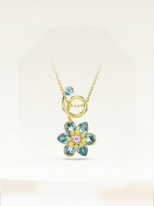 Swarovski | Multicolor Flower Necklace