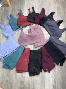 Bộ Đồ Tập Gym Yoga Nữ Quần Dài Có Túi Áo Bra Kèm Mút BT90 Vải Thun Lạnh Co Giãn Tốt