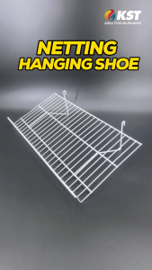 (READY STOCK) Netting Hanging Shoe / Netiing Hook Shoe Rack / Shoe Rack 2FT / 3FT (C)/ 2FT / 3FT / 4FT (Book)