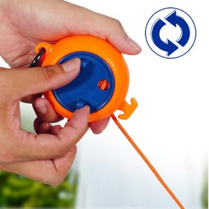 Tali Tambang Jemuran Baju Kontraksi Otomatis Tali Jemuran Portable Kuat Adjustable Tali Jemuran Tambang Jemuran Outdoor Travel