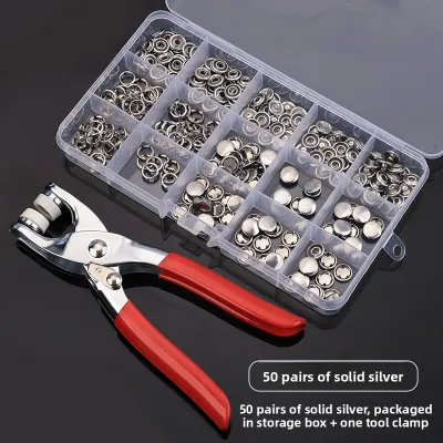 Multipurpose Snap Button Installation Tool Set