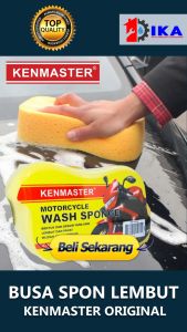 Busa Pencuci Moto Mobil - Kenmaster Spon Cuci Motor Set 2pcs - Wash Sponge Spon Pencuci Motor / Kenmaster Wash Sponge / Busa Daun / Busa Spons