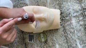 Ring Glue Eyelash Extension Cincin Eyelash Tempat Lem Plastik Bisa digunakan Kembali