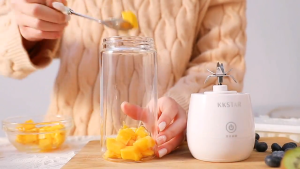 SG【Ready Stock】Portable juicer KKSTAR SmartBlend App Connectivity Nutrient Tracking & Auto-Clean Mode Portable juicer