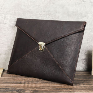 Liên hệ gia đình da thật Vỏ máy tính xách tay cho Mackbook Pro Air M1 M2 M3 13 13.6 14.2 inch Phong bì vải bọc chai