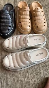 Sandal Wanita Terbaru/Sepatu Sendal Selop Jelly Alina 811/Sendal Flat Karet Import Kekinian