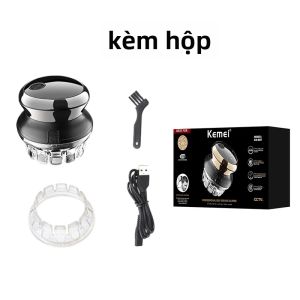 Kemei | Bộ Tông Đơ Cắt Tóc Và Tỉa Lông Kemei UFO Dành Cho Nam Giới - Bộ Dụng Cụ Cắt Xoay Có Dây/không Dây Dễ Dàng Tự Cắt Với Lưỡi Dao Tròn Sắc Bén
