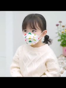 50PCS KF94 Kids Mask Kuromi Mask 4PLY 3D Protective Mask Disposable Children Face Mask Individual Packaging Duckbill Capybara Series Kids Mask 儿童口罩 独立包装口罩