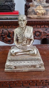 พระบูชา หลวงพ่อสด หลวงพ่อวัดปากน้ำ (พระมงคลเทพมุนี) วัดปากน้ำ ปี พศ. 2530 (การันตีพระแท้ 100%)