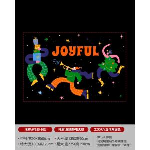 Creative Cartoon Christmas New Year Glass Door Decoration Stickers Restaurant Shop Atmosphere Window Layout Static Electricity without Stickers