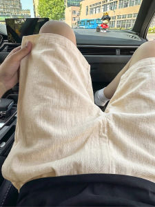 LIUBU | Breathable Loose Casual Flax Shorts 5-Inch