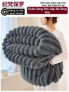 JIFANPAUL | Chiếc Chăn Lông Thỏ Cao Cấp Dày