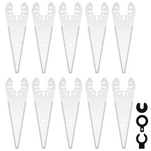 Stainless Steel Oscillating Scraper Blade Multitool Scraper Blade Wearproof Tapered Scraper for Caulk Adhesive Sealant Removal