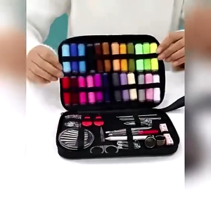 Bộ kim chỉ 58 món nhỏ gọn đa năng kèm túi đựng tiện dụng cho gia đình