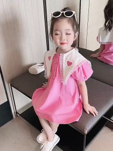 1-9 ปี เดรสเด็ก แฟชั่นฤดูร้อน สไตล์เกาหลี สําหรับเด็กผู้หญิง ชุดเดรสแขนพองสำหรับเด็กผู้หญิง สำหรับเด็กผู้หญิง