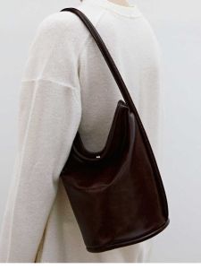 South Korea Designer Brand Yeomim New Bucket Bag Female Fashion Large Capacity Casual Easiest for Match Shoulder Bag Tide