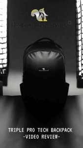 Balo laptop đi học Noble Essence® Triple Pro Tech Backpack B2 nhiều ngăn chống sốc cao cấp