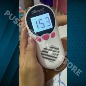 BERGARANSI TaffOmicron Fetal Doppler Deteksi detak Jantung Janin Bayi Heartrate JSL T502