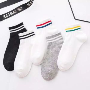 KAOS KAKI PRIA DEWASA KEKINIAN MOTIF GARIS TERBARU IMPORT MEN SOCKS FASHION KOREA Z12