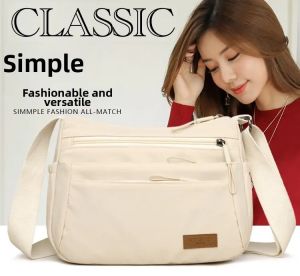 MANROU | Multi-layer Large Capacity Shoulder Bag for Outdoor Travel Middle-aged Mom Nylon