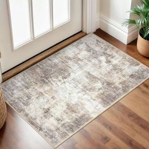 Thảm Trải Sàn VIKAMA Sage Green Abstract Distressed Vintage - Thảm Trải Sàn Trong Nhà Mềm Mại Hiện Đại Bền Đẹp Trang Trí Nhà Cửa Ấm Cúng Cho Phòng Khách