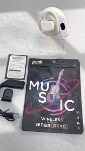 AOJN 【จัดส่งในท้องถิ่นในประเทศไทย】หูฟังบลูทูธไร้สายพร้อมหน้าจอแสดงผลดิจิตอลและควบคุมด้วยเสียง