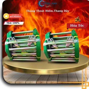 Thang dây 25m thang dây 30m thang dây thoát hiểm sự cố phòng cháy chữa cháy thang dây công trường thang cứu hộ cứu nạn thang cuộn trònđã kiểm định hàng chất lượng cao giá rẻ Loại 1