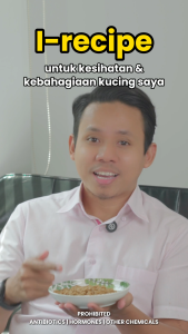 Makanan kucing I-Recipe 1.5kg/1.5kg x 5pkt (I-Recipe Adult Dry Cat Food 1.5kg /1.5kg x 5pkt)