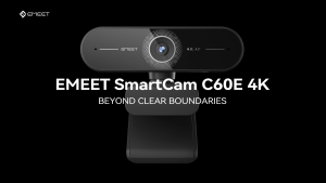 Webcam 4K Tự Động Lấy Nét EMEET C60E4K - Camera Máy Tính Phát Trực Tuyến USB Có Micrô Dùng Cho Zoom/Teams/Skype
