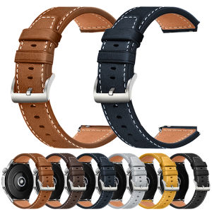 20mm 22mm Leather Watchbands For Garmin Venu 4 3 Sq 2 Forerunner 165 265 570/255 645 Music Active 6 Move 3 Sports Strap Bracelet