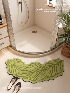 Water Absorbent Slip-Resistant Bath Mat