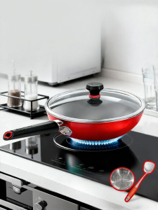 Swiss Military | Non-stick No Coating Stainless Steel Frying Pan