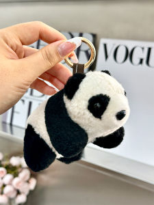 สุนัขป่าขนนุ่มสุดน่ารัก ห้อยกุญแจรถยนต์ กระเป๋าสุดเก๋ ขนสัตว์แท้ ห้อยกระเป๋า ห้อยกุญแจรถยนต์ ห้อยกุญแจรถยนต์สุดน่ารัก