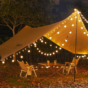 G50 bulbs waterproof outdoor light string with Shatterproof Bulbs Heavy Duty Hanging Lights for Backyard Garden Porch Wedding Party