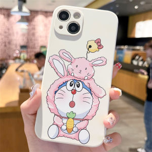 Cute Cat Couple Design Silicone Phone Case for iPhone 15 pro Max 14 plus 13 12 Mini Transparent Protective Cover for Men And Women
