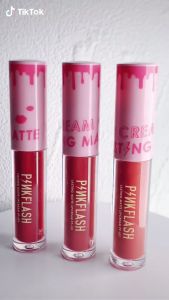 PINKFLASH #OhMyLoveMatte Lipstik Lembut Tahan Lama