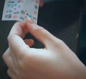 Nail Sticker สติ๊กเกอร์ติดเล็บ เปลี่ยนได้บ่อย หน้าเล็บไม่เสีย cute น่ารัก ติดง่าย ส่งไว